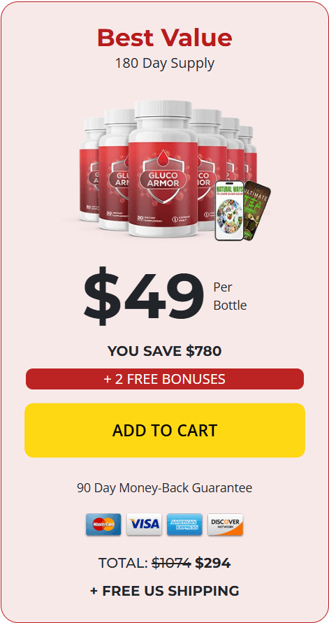 glucoxcel blood support buy now 6 bottles